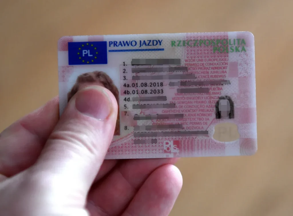 Legalne prawo jazdy do kupienia